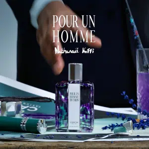 Caron Paris, do Grupo Cattleya Finance apresenta Pour Un Homme de Caron x Nathanaël Koffi