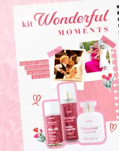 Wepink apresenta Kit Wonderful Moments