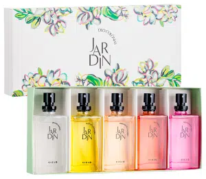 Ciclo apresenta Estojo Jardin com 5 minis Deo Colônias